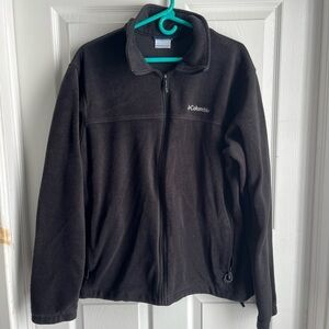 Columbia Men's Black Full-Zip Jacket